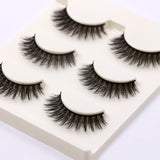 Handmade Cotton Hard Stem Natural Fake Eyelashes