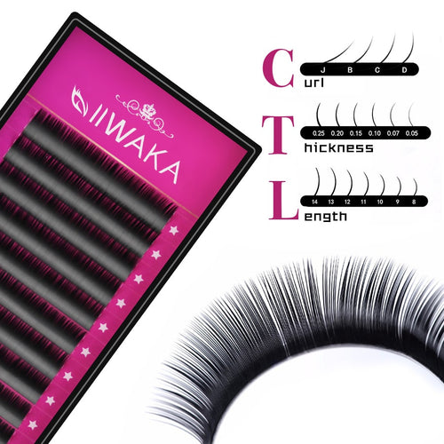 faux mink hair silk lashes eyelash extensions