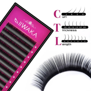 faux mink hair silk lashes eyelash extensions
