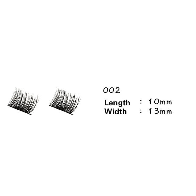 Professional 3D Double Magnetic Eyelashes
