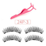 Magnetic eyelashes with 3 magnets