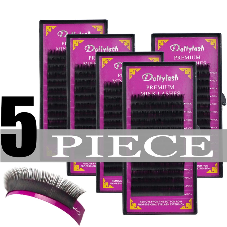 5PCS/Lot individual eyelash extension