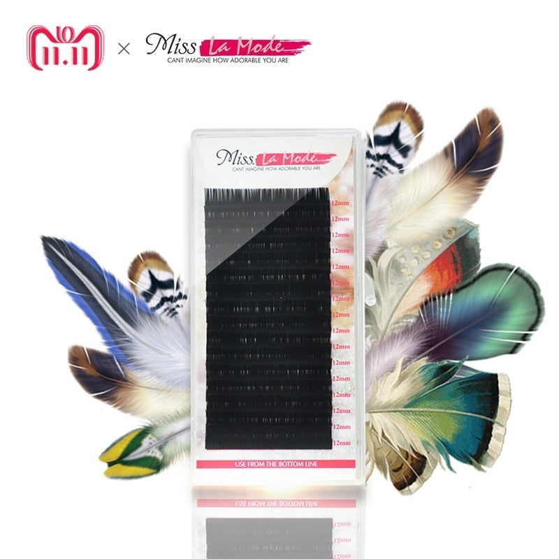 16Rows individual eyelashes extension supplies