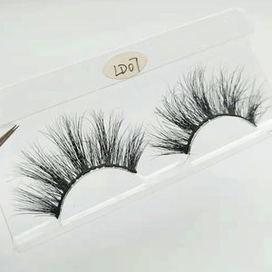 3D mink lashes long lasting mink eyelashes
