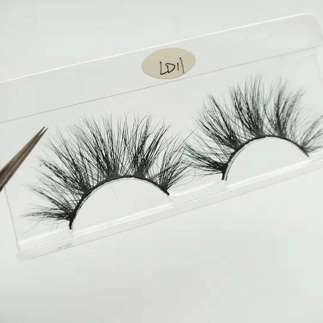 3D mink lashes long lasting mink eyelashes