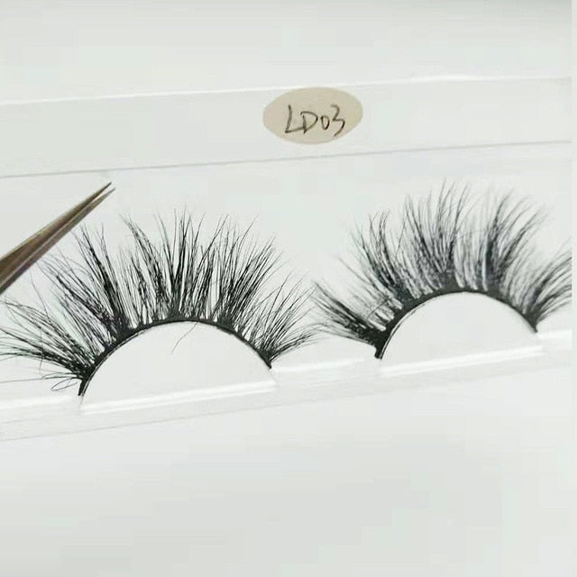 3D mink lashes long lasting mink eyelashes