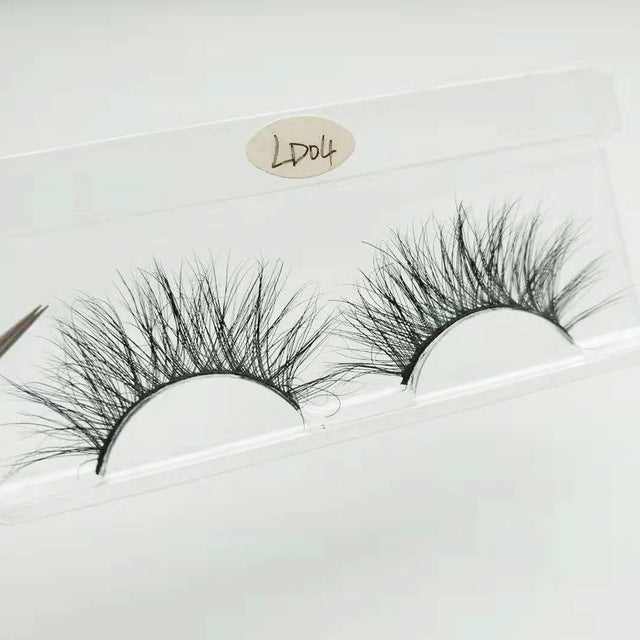 3D mink lashes long lasting mink eyelashes