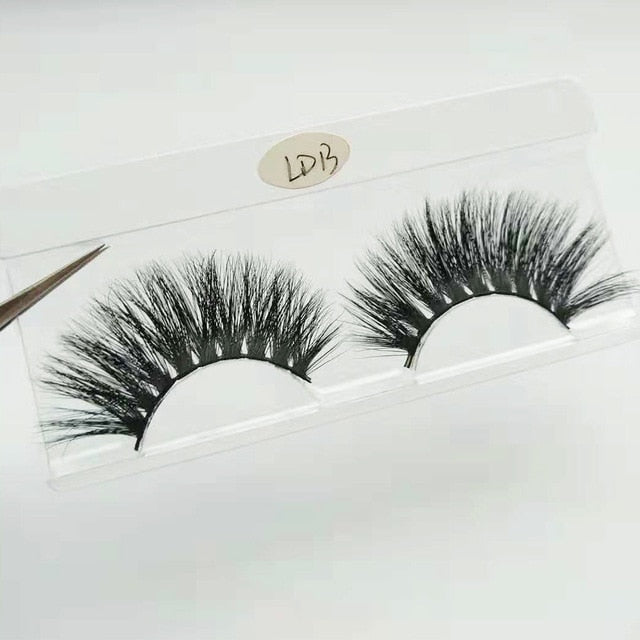3D mink lashes long lasting mink eyelashes