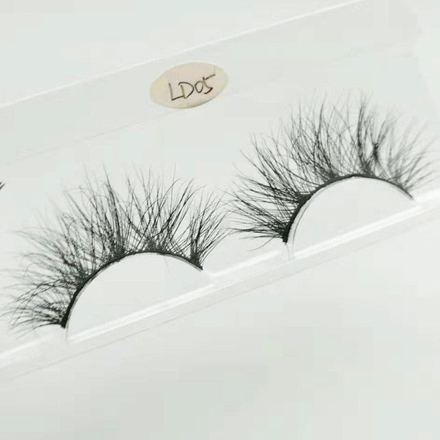 3D mink lashes long lasting mink eyelashes